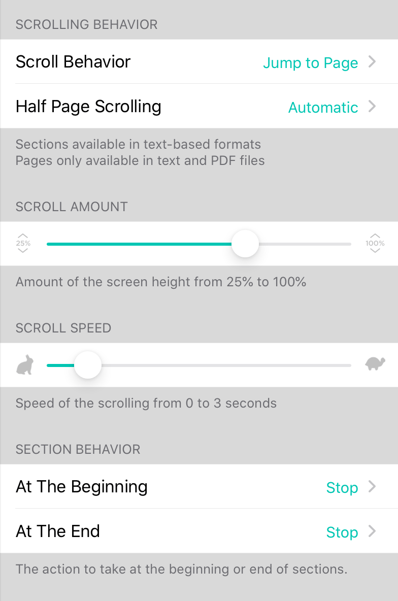 OnSong Manual Scrolling Behavior